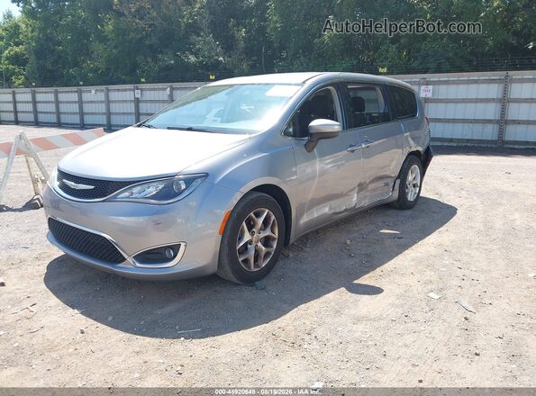 2C4RC1BG4HR777491 2017 CHRYSLER PACIFICA Silver Առջևի ձախ երեք քառորդ տեսարան