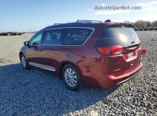 2C4RC1BG4JR113813 2018 CHRYSLER PACIFICA Burgundy Rear left