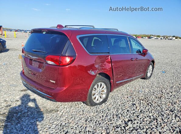 2C4RC1BG4JR113813 2018 CHRYSLER PACIFICA Burgundy Rear right