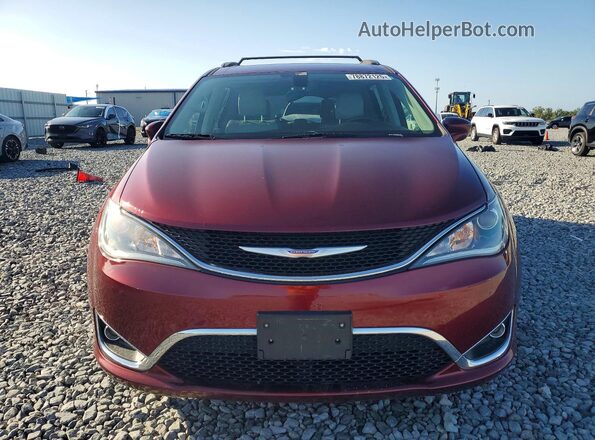 2C4RC1BG4JR113813 2018 CHRYSLER PACIFICA Burgundy Front view