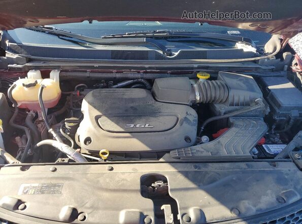 2C4RC1BG4JR113813 2018 CHRYSLER PACIFICA Burgundy Engine compartment view