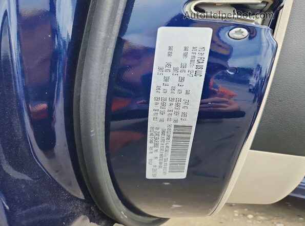 2C4RC1BG4JR188365 2018 CHRYSLER PACIFICA Blue VIN կոդի պիտակի տեսք