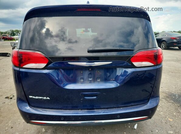2C4RC1BG4JR188365 2018 CHRYSLER PACIFICA Blue Հետևի տեսք