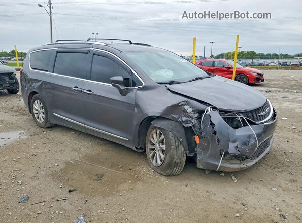 2C4RC1BG4KR731392 2019 CHRYSLER PACIFICA Серый Передняя правая четверть
