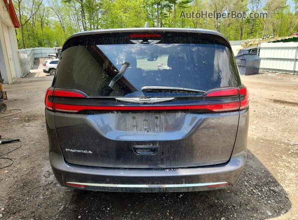 2C4RC1BG4MR593582 2021 CHRYSLER PACIFICA Gray Հետևի տեսք