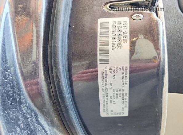 2C4RC1BG4MR593582 2021 CHRYSLER PACIFICA Gray VIN կոդի պիտակի տեսք