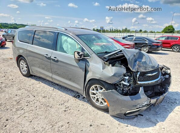 2C4RC1BG4MR598183 2021 CHRYSLER PACIFICA Gray წინა მარჯვენა