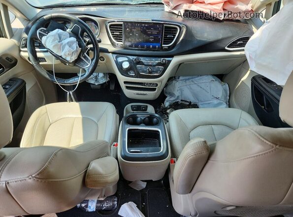 2C4RC1BG4MR598183 2021 CHRYSLER PACIFICA Gray წინა პანელის ხედი