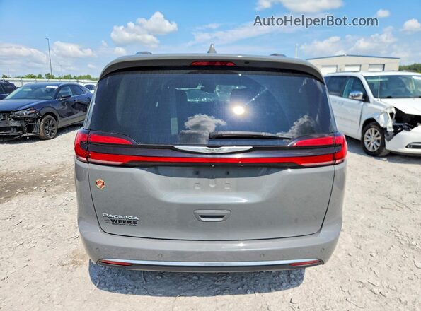 2C4RC1BG4MR598183 2021 CHRYSLER PACIFICA Gray უკანა ხედი