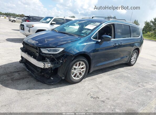 2C4RC1BG4NR233357 2022 CHRYSLER PACIFICA Green Przód lewy