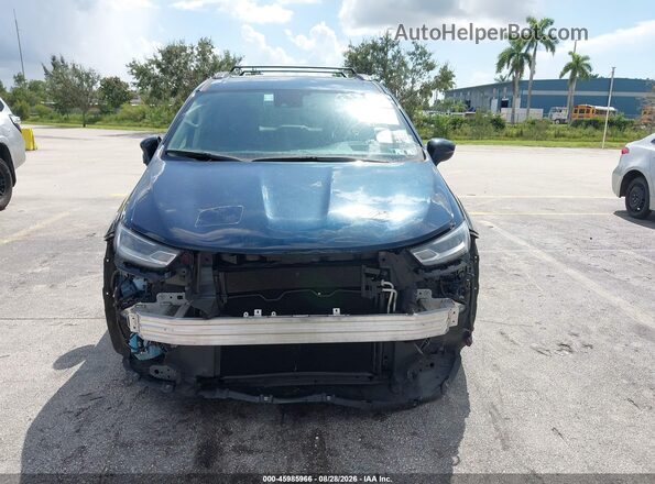 2C4RC1BG4NR233357 2022 CHRYSLER PACIFICA Green Widok wnętrza z tyłu