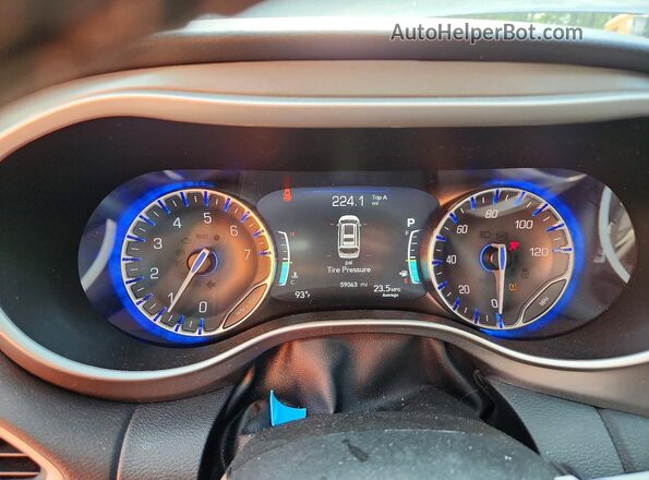 2C4RC1BG4PR586216 2023 CHRYSLER PACIFICA Gray Instrument cluster view