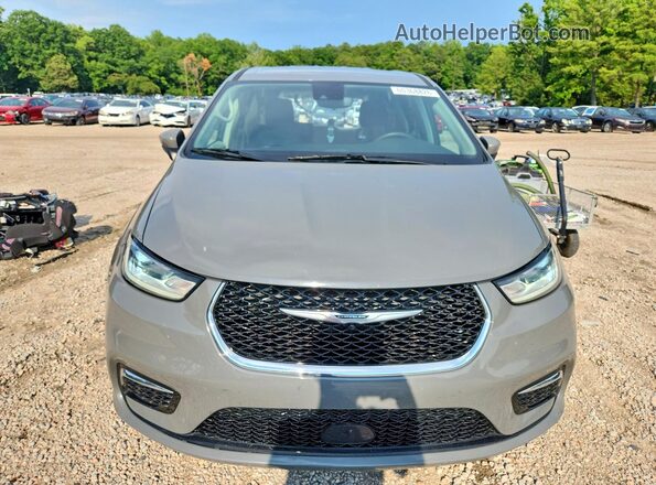 2C4RC1BG4PR586216 2023 CHRYSLER PACIFICA Gray Front view