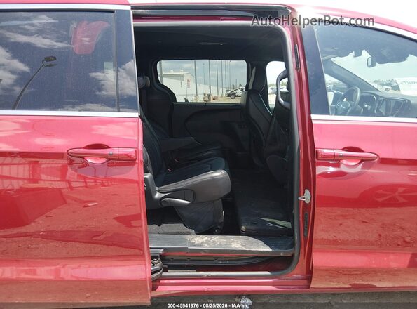 2C4RC1BG4SR554522 2025 CHRYSLER PACIFICA Burgundy Widok naklejki z numerem VIN