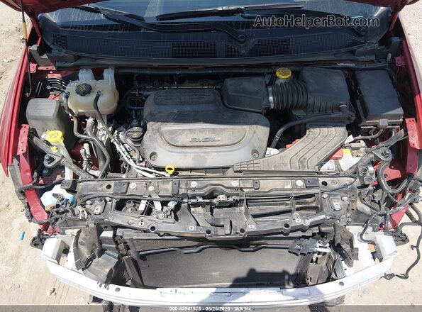 2C4RC1BG4SR554522 2025 CHRYSLER PACIFICA Burgundy Widok z tyłu