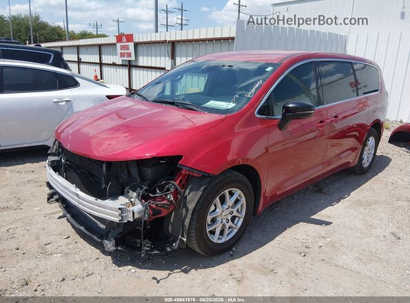2C4RC1BG4SR554522 2025 CHRYSLER PACIFICA Burgundy Przód lewy