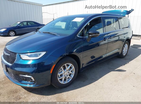 2C4RC1BG4SR560420 2025 CHRYSLER PACIFICA Blue Front left