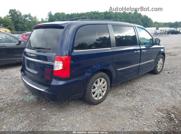 2C4RC1BG5GR127714 2016 CHRYSLER TOWN & COUNTRY Синий Задняя правая четверть