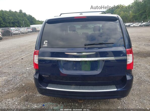 2C4RC1BG5GR127714 2016 CHRYSLER TOWN & COUNTRY Синий 