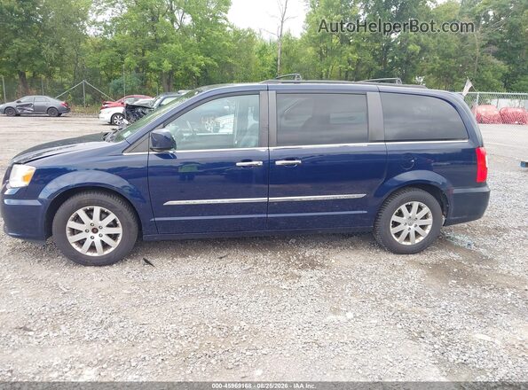 2C4RC1BG5GR127714 2016 CHRYSLER TOWN & COUNTRY Синий Панорамный вид салона 360°