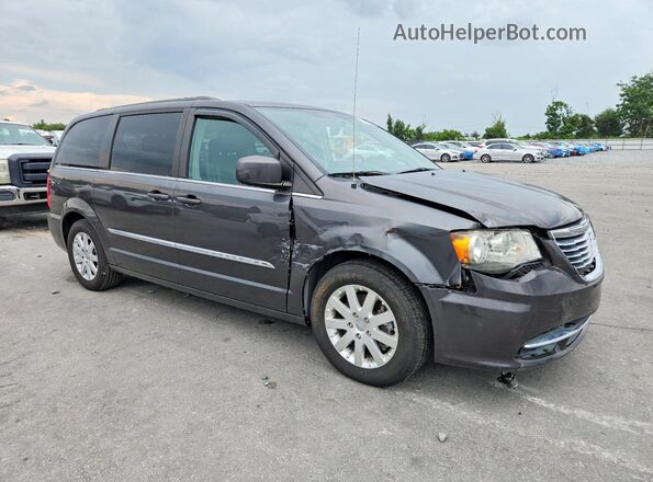 2C4RC1BG5GR186598 2016 CHRYSLER TOWN Gray Przód prawy