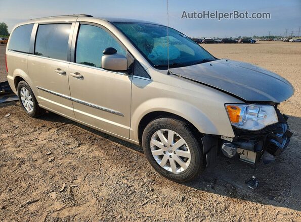 2C4RC1BG5GR199349 2016 CHRYSLER TOWN Желто-коричневый Передняя правая четверть