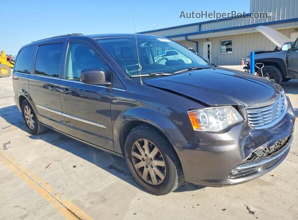 2C4RC1BG5GR229708 2016 CHRYSLER TOWN Gray Delantero derecho