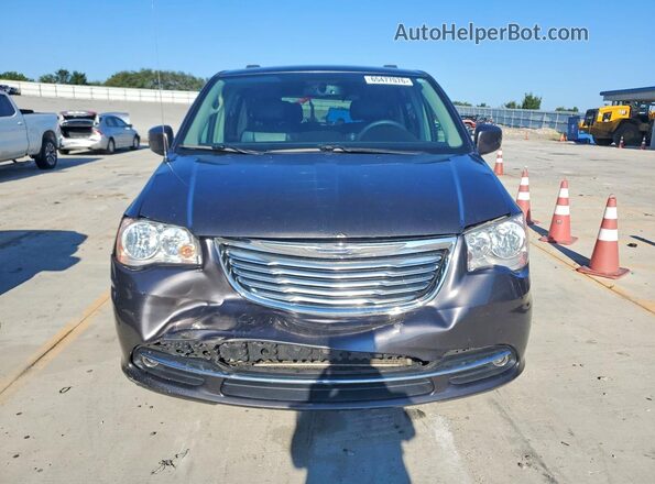 2C4RC1BG5GR229708 2016 CHRYSLER TOWN Gray Vista frontal