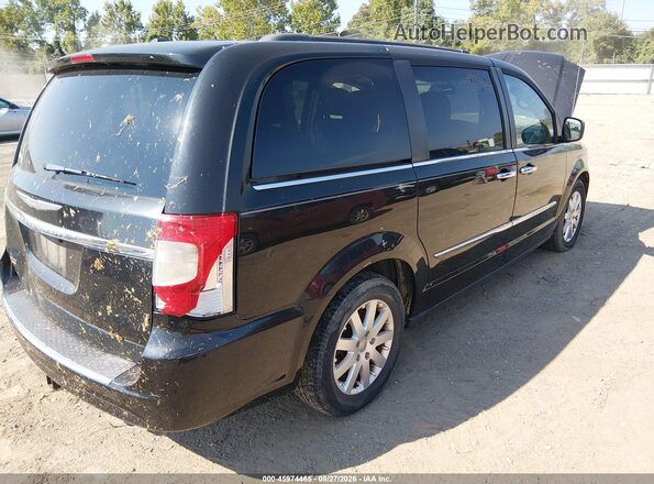 2C4RC1BG5GR245827 2016 CHRYSLER TOWN & COUNTRY Черный Задняя правая четверть