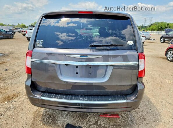 2C4RC1BG5GR246900 2016 CHRYSLER TOWN Серый Вид сзади