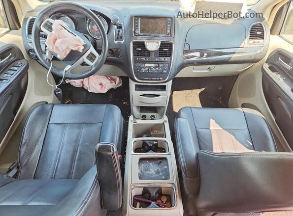2C4RC1BG5GR246900 2016 CHRYSLER TOWN Серый Вид панели приборов