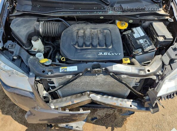 2C4RC1BG5GR246900 2016 CHRYSLER TOWN Серый Вид подкапотного пространства
