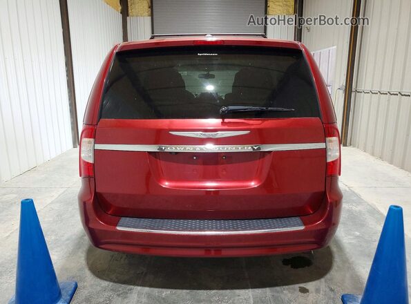 2C4RC1BG5GR283879 2016 CHRYSLER TOWN Maroon Vista trasera