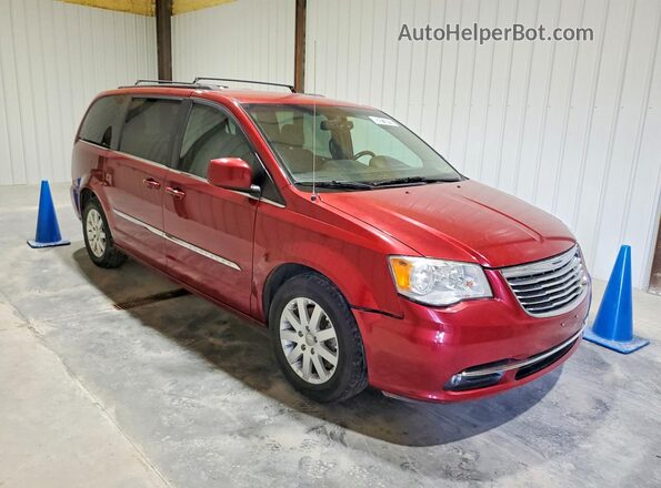 2C4RC1BG5GR283879 2016 CHRYSLER TOWN Maroon Delantero derecho