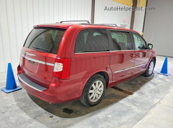 2C4RC1BG5GR283879 2016 CHRYSLER TOWN Maroon Trasero derecho