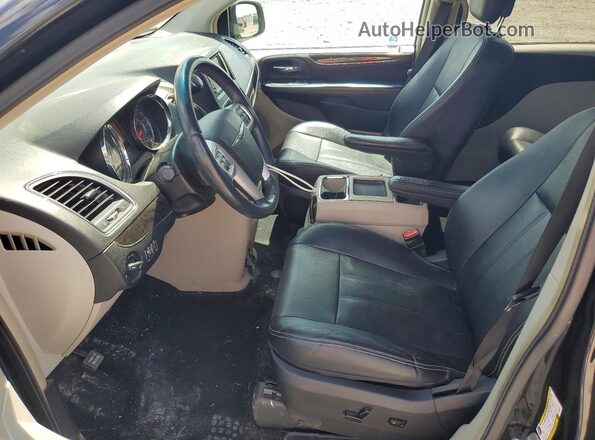 2C4RC1BG5GR290914 2016 CHRYSLER TOWN Black Սալոնի դիմացի տեսք