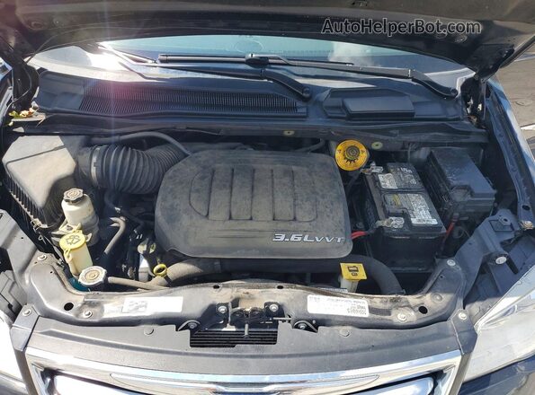 2C4RC1BG5GR290914 2016 CHRYSLER TOWN Black Շարժիչի բաժամունքի տեսք