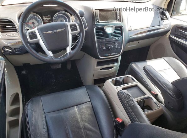 2C4RC1BG5GR290914 2016 CHRYSLER TOWN Black Առջևի վահանակի տեսք