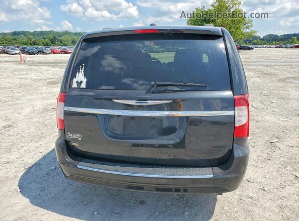 2C4RC1BG5GR290914 2016 CHRYSLER TOWN Black Հետևի տեսք