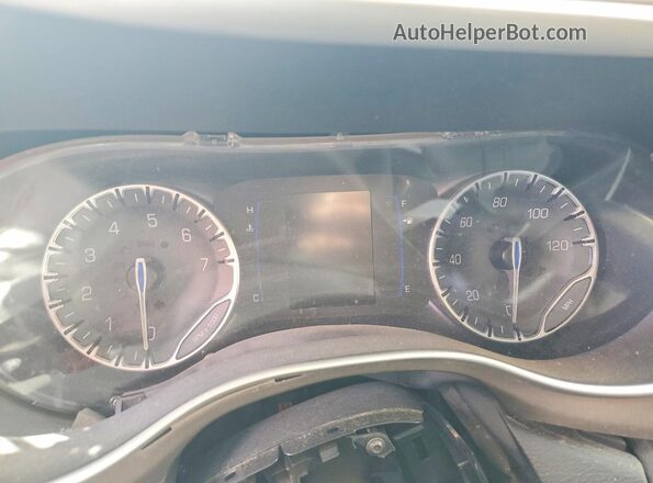 2C4RC1BG5HR642665 2017 CHRYSLER PACIFICA Серый Вид щитка приборов