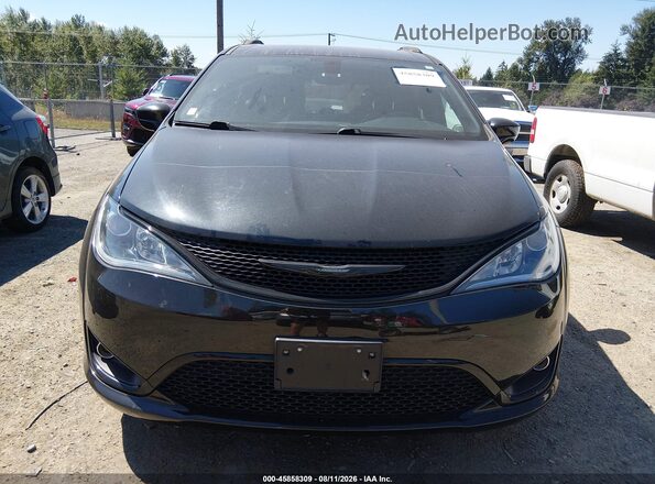2C4RC1BG5JR228338 2018 CHRYSLER PACIFICA Black Widok zestawu wskaźników