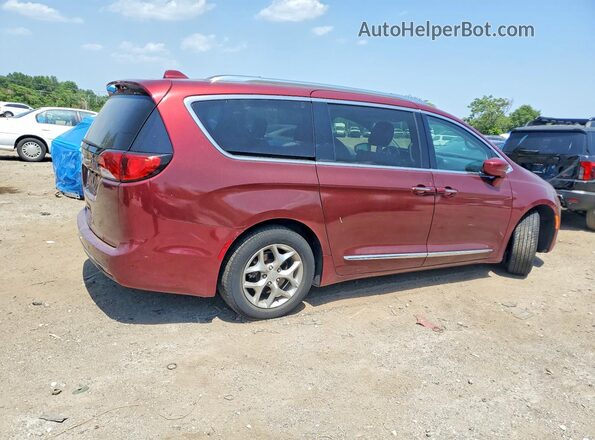 2C4RC1BG5JR332926 2018 CHRYSLER PACIFICA Burgundy Задня права чверть