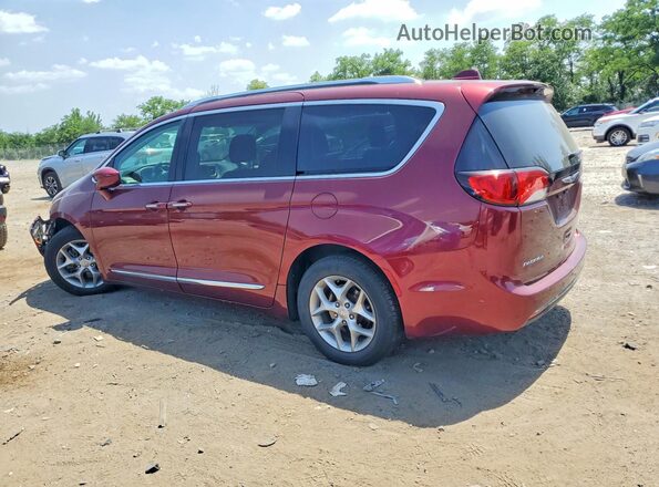 2C4RC1BG5JR332926 2018 CHRYSLER PACIFICA Burgundy Задня ліва чверть