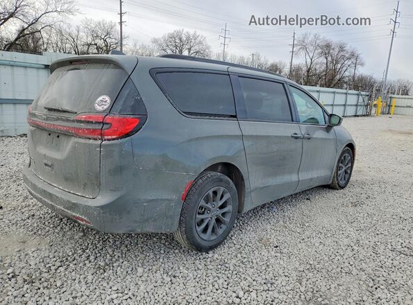 2C4RC1BG5MR523816 2021 CHRYSLER PACIFICA Gray Rear right