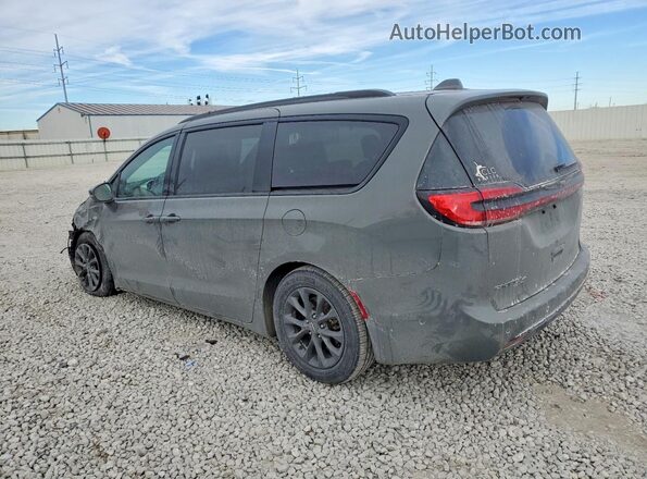 2C4RC1BG5MR523816 2021 CHRYSLER PACIFICA Gray Rear left