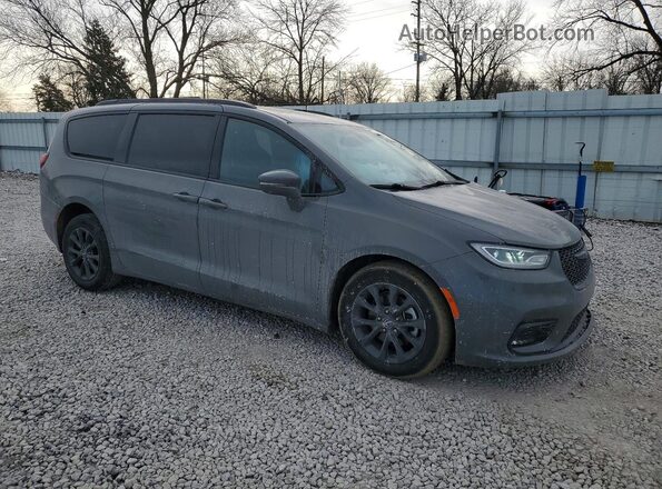 2C4RC1BG5MR523816 2021 CHRYSLER PACIFICA Gray Front right