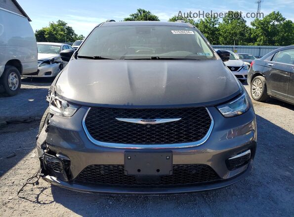 2C4RC1BG5MR593140 2021 CHRYSLER PACIFICA Gray Front view