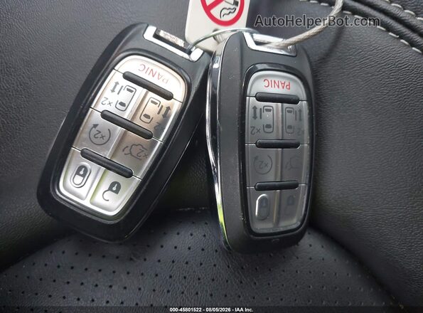 2C4RC1BG5SR505989 2025 CHRYSLER PACIFICA Black Widok deski rozdzielczej