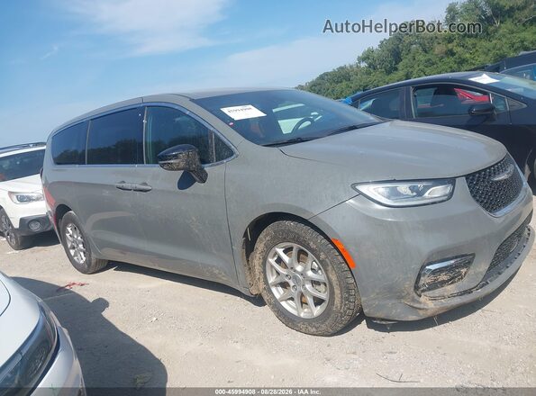 2C4RC1BG5SR538992 2025 CHRYSLER PACIFICA Gray Vista interior trasera