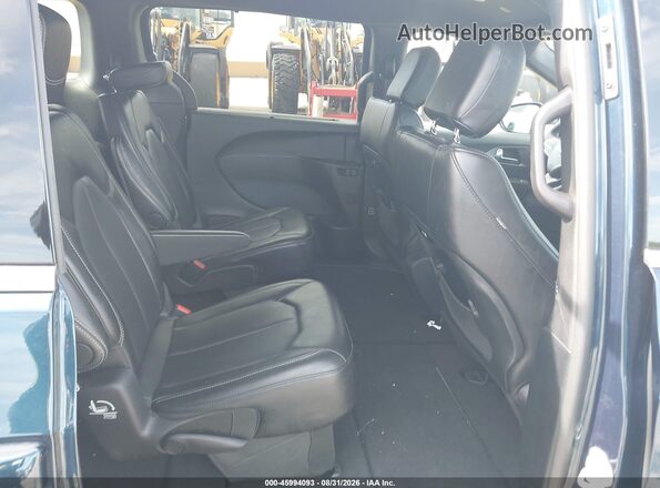 2C4RC1BG5SR566338 2025 CHRYSLER PACIFICA Blue VIN კოდის სტიკერის ხედი